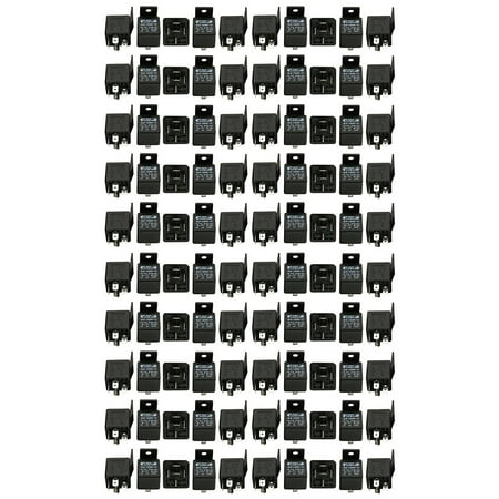 DNF (100 Pack) 30/40 AMP 12V Bosch Style SPDT Relays