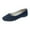 Navy, variant on NOKIO Women'S Slide Slippers Women Girls Solid Big Size Slip On Flat Shallow Comfort Casual Single Shoes Round Toe Women Flat Shoes Slip on Girls Dress Black Ballet Flats