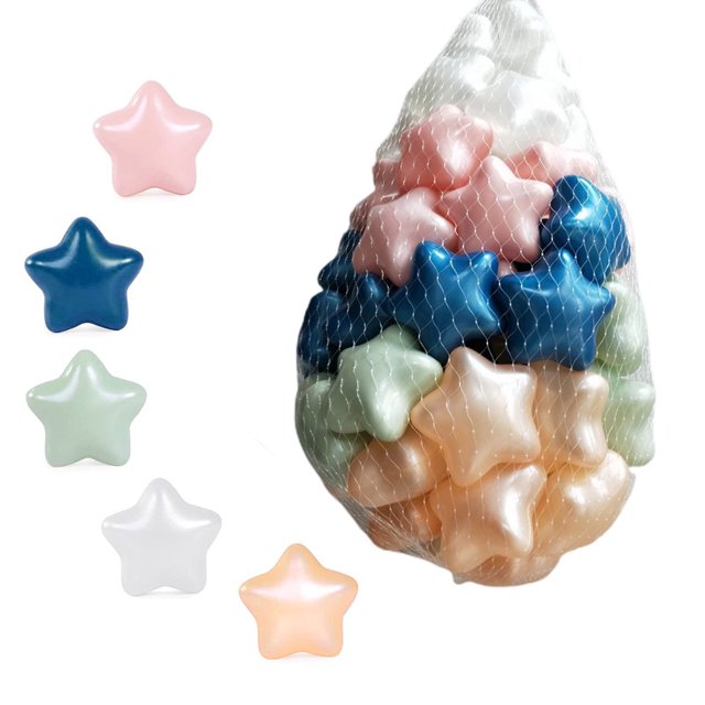 100Pcs/Set Ball Pit Balls Fun Decorative Soft Rounded Edges Design Baby Balls Toy Pool Supplies