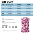 thumbnail image 5 of Goofa Orchids Flowers Printed Men's Sleeveless T-Shirt - Athletic Gym Workout Tank Top for Men - Moisture-Wicking, UPF 30+ Quick-Dry Muscle Tee-, 5 of 8