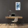 thumbnail image 3 of Moore, Regina 11x18 White Modern Wood Framed Museum Art Print Titled - Singing the Blues II, 3 of 4