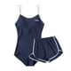 thumbnail image 5 of Trajes de baño de mujer Traje de baño de cuello redondo bajo para piscina Ropa de L Zulema Shorts de baño de mujer, 5 of 8