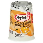 Yoplait Thick N Creamy Peaches N Cream