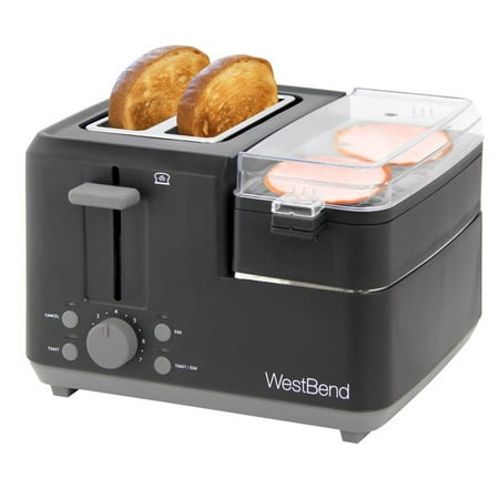 

West Bend 2-Slice Breakfast Station Egg & Muffin Toaster 78500
