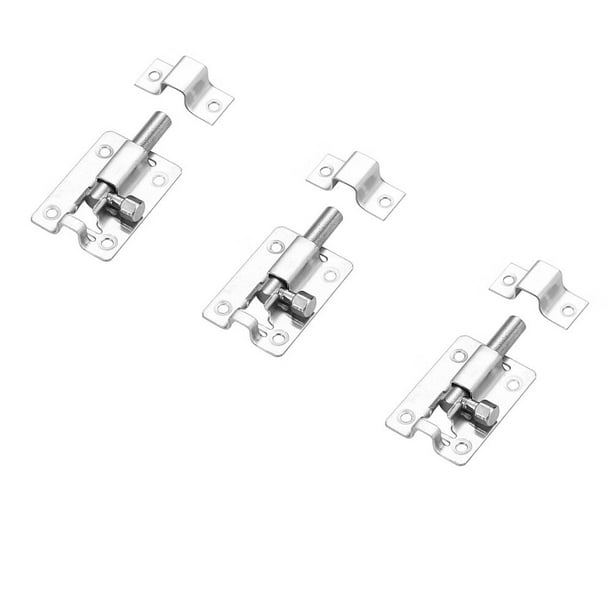 SHAR A pack of threepiece deadbolt lock, 2 inch bathroom door