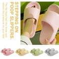 thumbnail image 2 of Men's Anti-Slip Indoor Slippers - Comfortable Home Use, Bread Design, EVA Material, 2 of 8