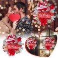 thumbnail image 2 of EIMELI Awesomes Valentine Outdoor Decorations Wreath  Valentines Day Wreath, 2 of 6