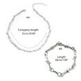 thumbnail image 3 of Punk Thorns Necklace Gothic Barbed Wire Chain Necklace for Men Women Adjustable Hip Hop Bramble Chokers Necklace Jewelry, 3 of 8