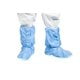 Quest Protective Apparel Disposable Boot and Shoe Covers, 18 inches Tall Foot Protectors, Blue, Size Medium, Case of 50 Pairs