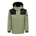 thumbnail image 5 of RXIRUCGD USB Intelligent Constant Temperature Heated Windproof Plus Size Coat For Men And Women Winter 4 Heated Jacket Coat( Army Green, Size:M ), 5 of 5