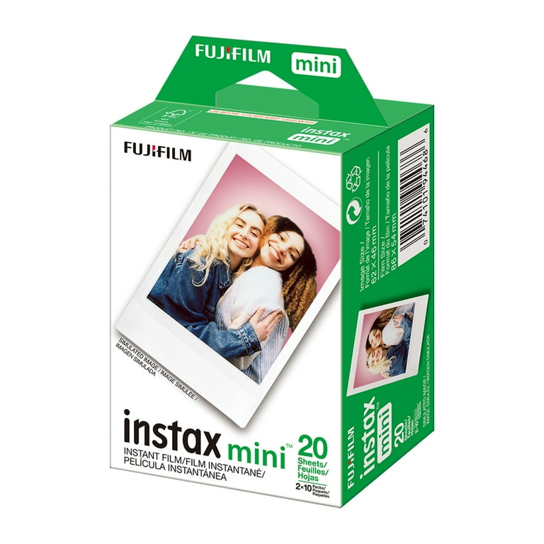 【超特価】FUJIFILM instax mini フィルム 20枚×5パック Fujifilm, Instax Mini Twin Pack Film, 20 Sheets, Credit Card Size