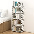 thumbnail image 2 of 4 Cube Storage Shelf Organizer DIY Bookcase Closet Cabinet for Office Home Bedroom, 2 of 7