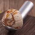 thumbnail image 3 of Cuchara para helado en forma de bola, cuchara antiadherente de Metal de aluminio para servir Catering, 3 uds., 3 of 5