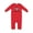 Red, variant on Future Firefighter Red Fire Truck Engine Baby Romper Coveralls