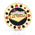 thumbnail image 4 of STARTIST Metal Commemorative Collection-Gold Clubs Casino Chips Game /, 4 of 9