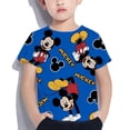 thumbnail image 2 of Serie de Disney Mickey Mickey Mouse ropa animada camiseta adecuada para niños y niñas casual 2022 verano ropa para niños 140 Gao Jinjia LED, 2 of 2