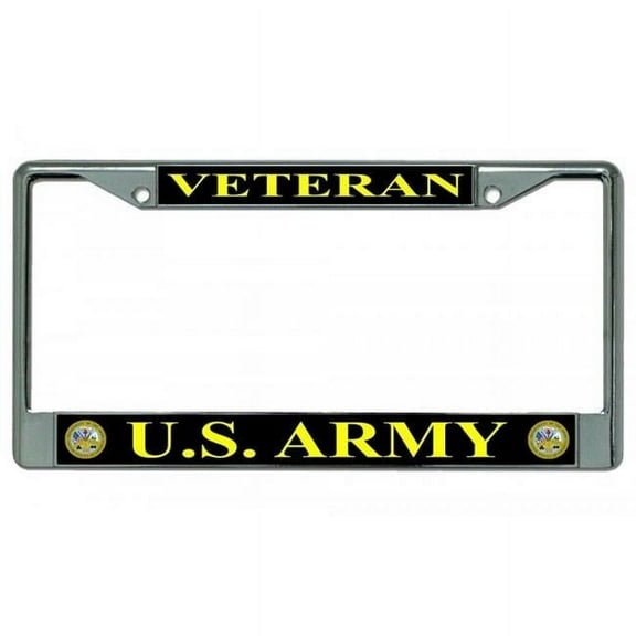 U.S. Army Veteran Photo License Plate Frame