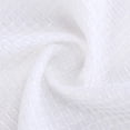 thumbnail image 4 of Waterproof Waffle Weave Valance Curtains for Kitchen or Bathroom Windows - 2 Pack Short Café Rod Pocket Design - Water Resistant, 60" x 15", White - System Default, 4 of 6