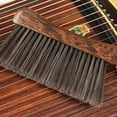thumbnail image 1 of DEEPCRAFF 1Pc Guqin Cleaner Soft Brush for Cleaning Solid Wood Handle Coffee, 1 of 8