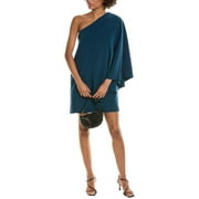 Halston womens Melina Dress, 0, Blue
