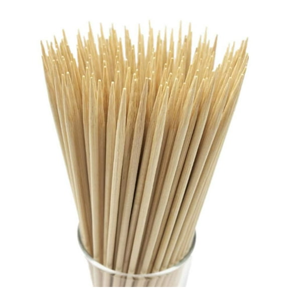 Bamboo Skewers Pack (100Pcs/Bag) - 8"