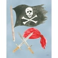 thumbnail image 2 of Jackson, Jenaya 15x18 White Modern Wood Framed Museum Art Print Titled - Pirates II, 2 of 4