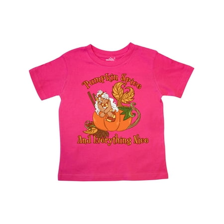 

Inktastic Pumpkin Spice and Everything Nice Mermaid in Pumpkin Gift Toddler Boy or Toddler Girl T-Shirt