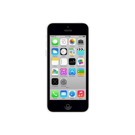 Apple iPhone 5c - 4G smartphone / Internal Memory 16 GB - LCD display - 4" - 1136 x 640 pixels - rear camera 8 MP - AT&T - white