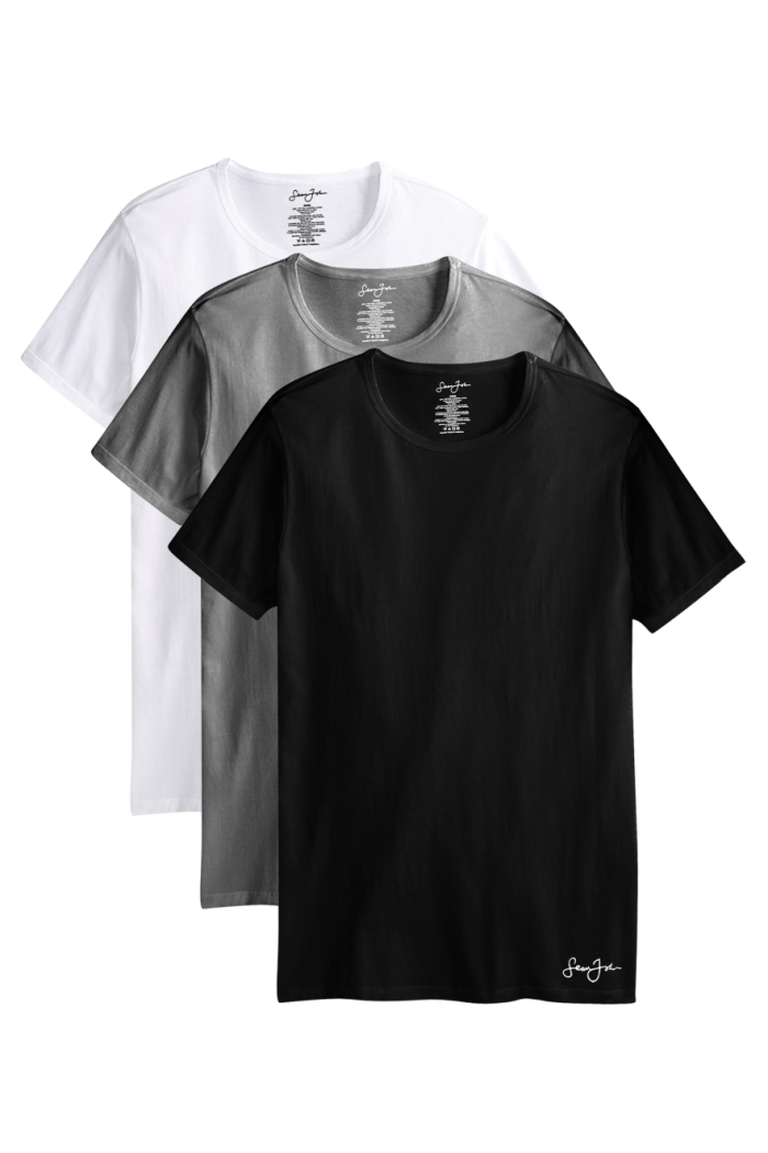 SEAN JOHN - Men's 3 Pack Crew Neck T 