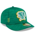 thumbnail image 3 of Men's New Era Green Athletics 2024 Clubhouse Low Profile 59FIFTY Fitted Hat, 3 of 6