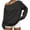 #02Dark Gray, variant on Drmagiyhm Womens Off The Shoulder Tops Long Sleeve Sexy Sweatshirts Fall Cute Slouchy Sweater Pullover Top Dark Gray XL