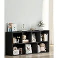 thumbnail image 3 of Montessori Book Shelf with Toy Storage, Kids Toy Organizer Wooden Storage Shelves for Kids Room Classroom Playroom, Black, 3 of 6