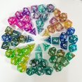 thumbnail image 2 of Juego de dados digitales multifacetados de 7 piezas, dados poliédricos opacos de acrílico para mesa DND, juego de rol, regalo, 2 of 4