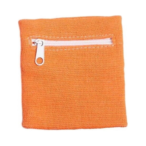 Pulsera Deportiva con Cremallera, Cartera para Entrenamiento, Bolsa de Muñeca, Bolsillo Transpirable, Banda para El Sudor, Cartera para Correr, Monedero, Llaves, Cartera, Pulsera, Bolsillo para La Mu