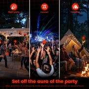 Austok Glow in The Dark Ball Glowing Stick Ball Lighted Bouncy Long Lasting Bright Night Party Supply for Holiday Carnival Goodie Bag Filler