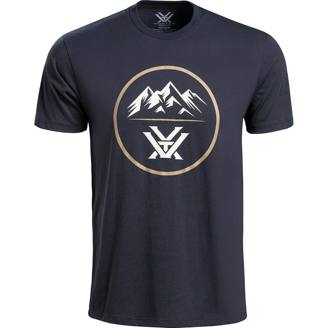 Camiseta Vortex Three Peaks de Manga Corta Talla Grande Polar Night