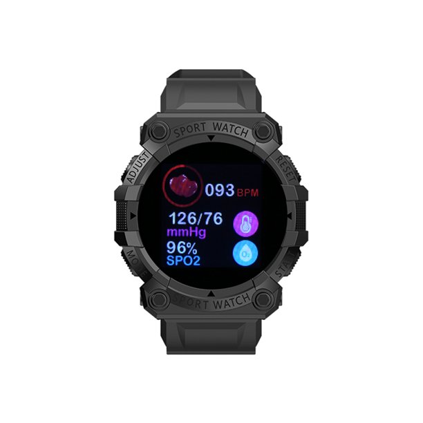 Pulsera inteligente Irfora Reloj inteligente para teléfonos Android iOS Monitor de actividad Monitor de ritmo cardíaco y sueño Control de música Meneo para tomar fotos, Negro Irfora Pulsera inteligente