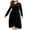 Black, variant on IROINNID Cocktail Dress for Women Wedding Guests Dresses for Women Hollow Out Lace Long Dress Evening Dress Party Dress ,Black