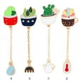 thumbnail image 3 of Qarigey Broche de dibujos animados patrón de planta insignia esmalte solapa Pin accesorios bolso del Día de San Valentín decoración de tela Accesorios de disfraces C1134-2 Qarigey AP010021-02, 3 of 6