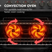 36 in. Stellar Collection 3.8 cu. ft. Dual Fuel Range in Stainless Steel