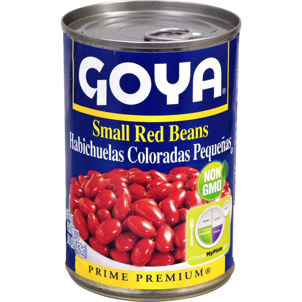 Goya Small Red Beans 15 5 Oz Walmart Walmart