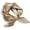Brown, variant on 100% Mulberry Silk Neck Scarf - 21'' x 21'' Lightweight Neckerchief - Women Men Small Square Digital Printed Scarves