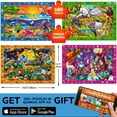 thumbnail image 6 of Quokka 100 Piece Puzzles for Kids – 4 Set Search and Find Educational Jigsaw Puzzles with Nocturnal Animals for Ages 5-8, 6 of 8