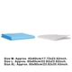 thumbnail image 5 of Greeniant Almohadilla para de mascota de tela no tejida, reemplazo de 5 capas de un solo uso, absorbente de agua, transpirable, accesorios para Suministros para perros Azul L Greeniant PT004222-02, 5 of 6