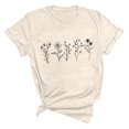 thumbnail image 3 of Ladies' Summer Fashion Casual Cute Printed Glass Colored Top Short Sleeved T Shirt, 3 of 3