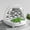 Grey, variant on Portable Silkworm Rearing Box, Breathable Silkworm Breeding Habitat with Observation Window for Kids Science Learning