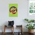 thumbnail image 3 of Jim Baldwin - Iguana Canvas Wall Poster, 22.375" x 34", 3 of 4