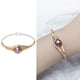 thumbnail image 1 of Pulsera de perlas barrocas cultivadas hechas a mano WindGold trabajo alrededor de seda ajustable encanto moda San Valentín delicada joyería vintage para mujeres niña mamá ER, 1 of 5