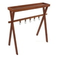 thumbnail image 4 of Outdoor Folding Table,Folding Beach Table Retro Folding Beach Table Camping Folding Table Maximized Efficiency, 4 of 12