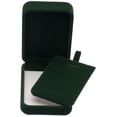 thumbnail image 2 of Velvet Necklace Storage Box Case Jewelry Display Box for Anniversary Propose Christmas (Green), 2 of 5